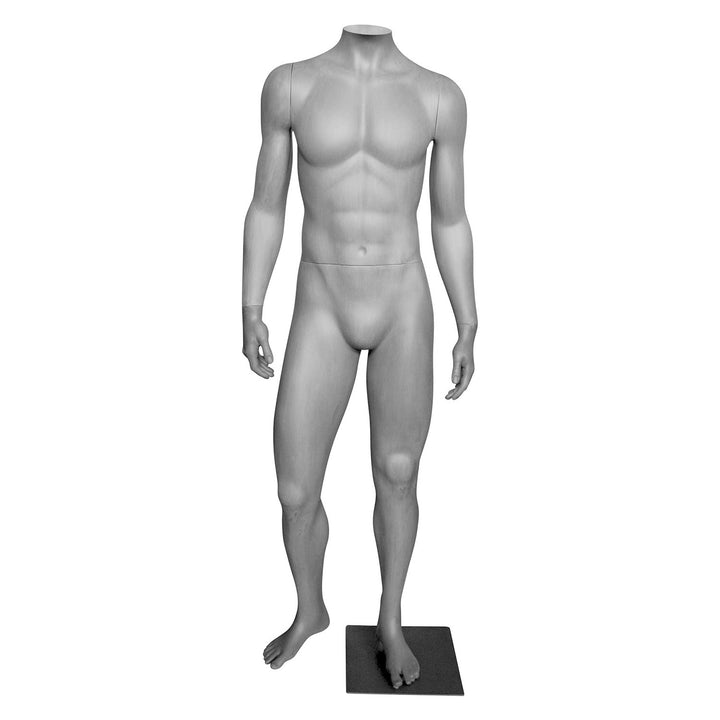 Male Headless Mannequin, Fit Series FIT2-M1 - Matte White