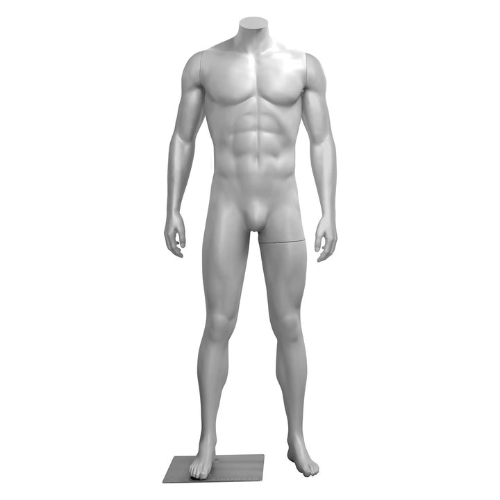 Male Headless Mannequin, Fit Series FIT-M7 - Matte White