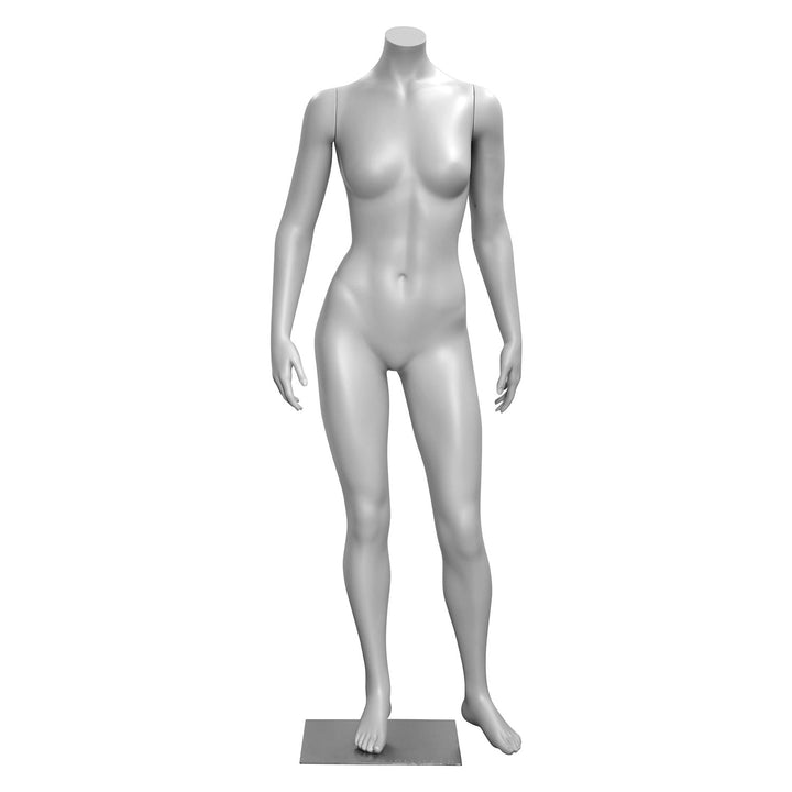 Female Headless Mannequin, Fit Series FIT3-F1 - Matte White