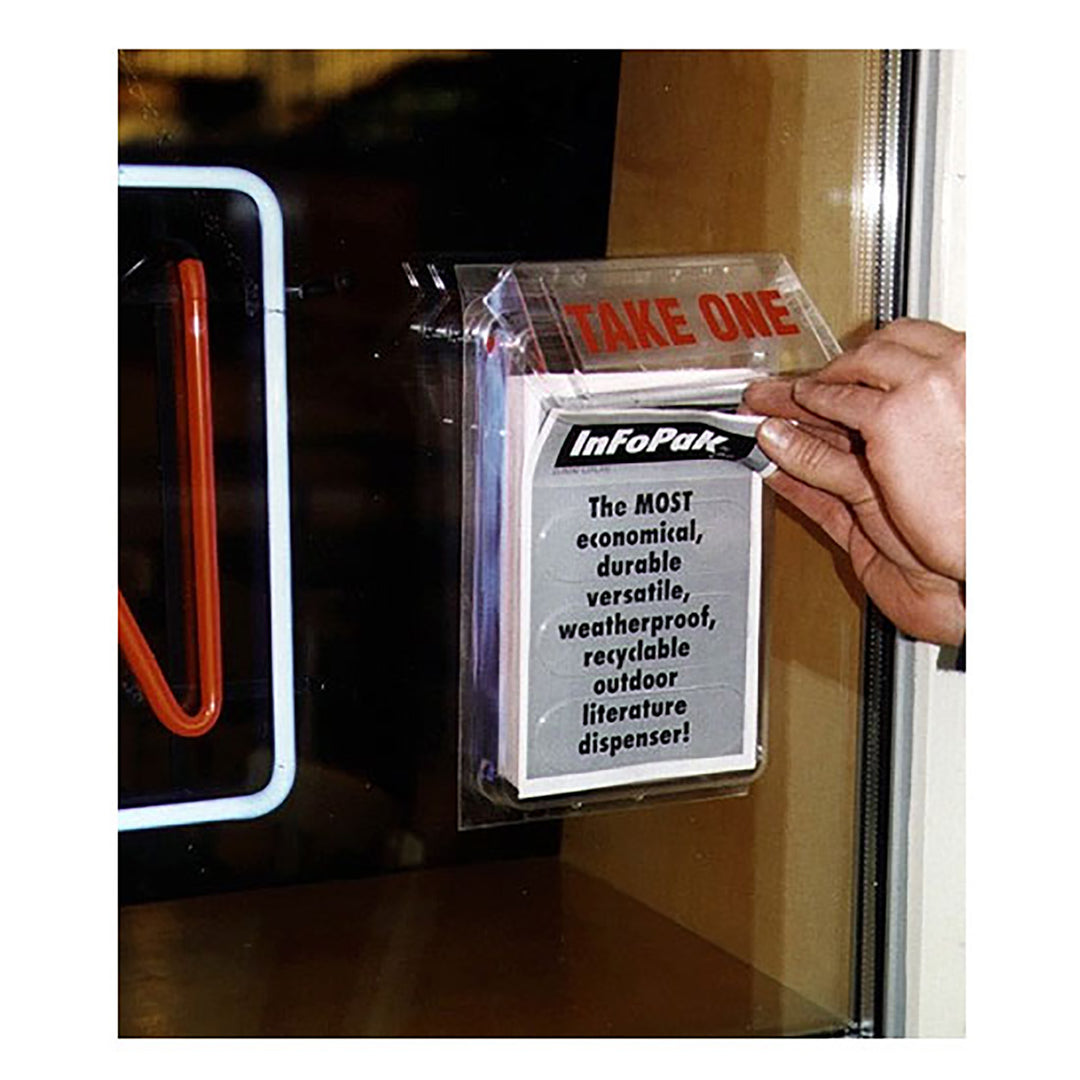 Brochure Display w/Lid for Tri-Fold and Half-Fold - 10 pack
