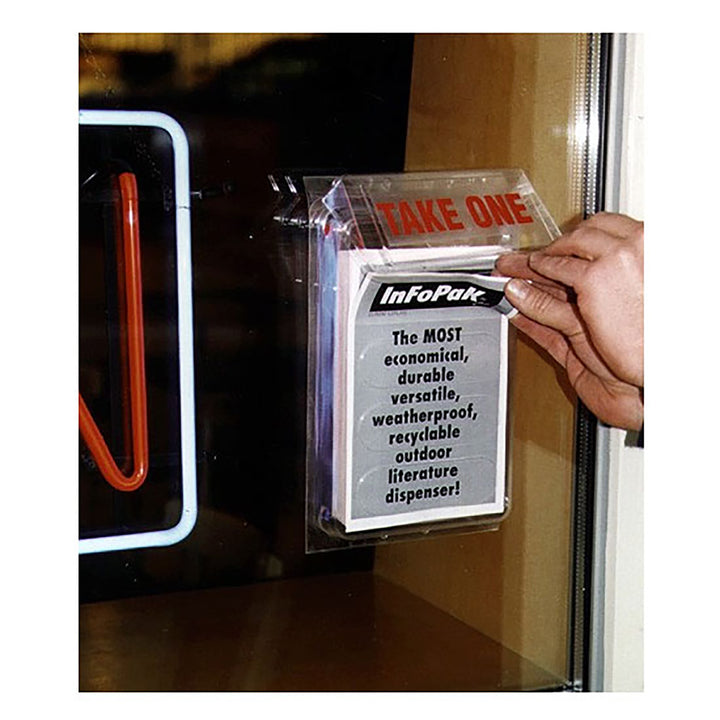 Brochure Display w/Lid for Tri-Fold and Half-Fold - 10 pack
