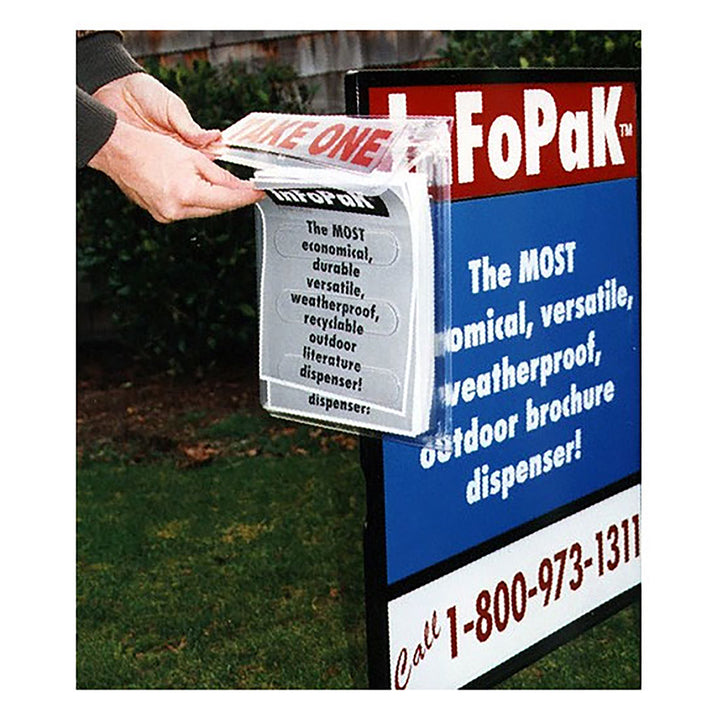 Brochure Display w/Lid for 8.5" x 11" Brochures - 10 Pack