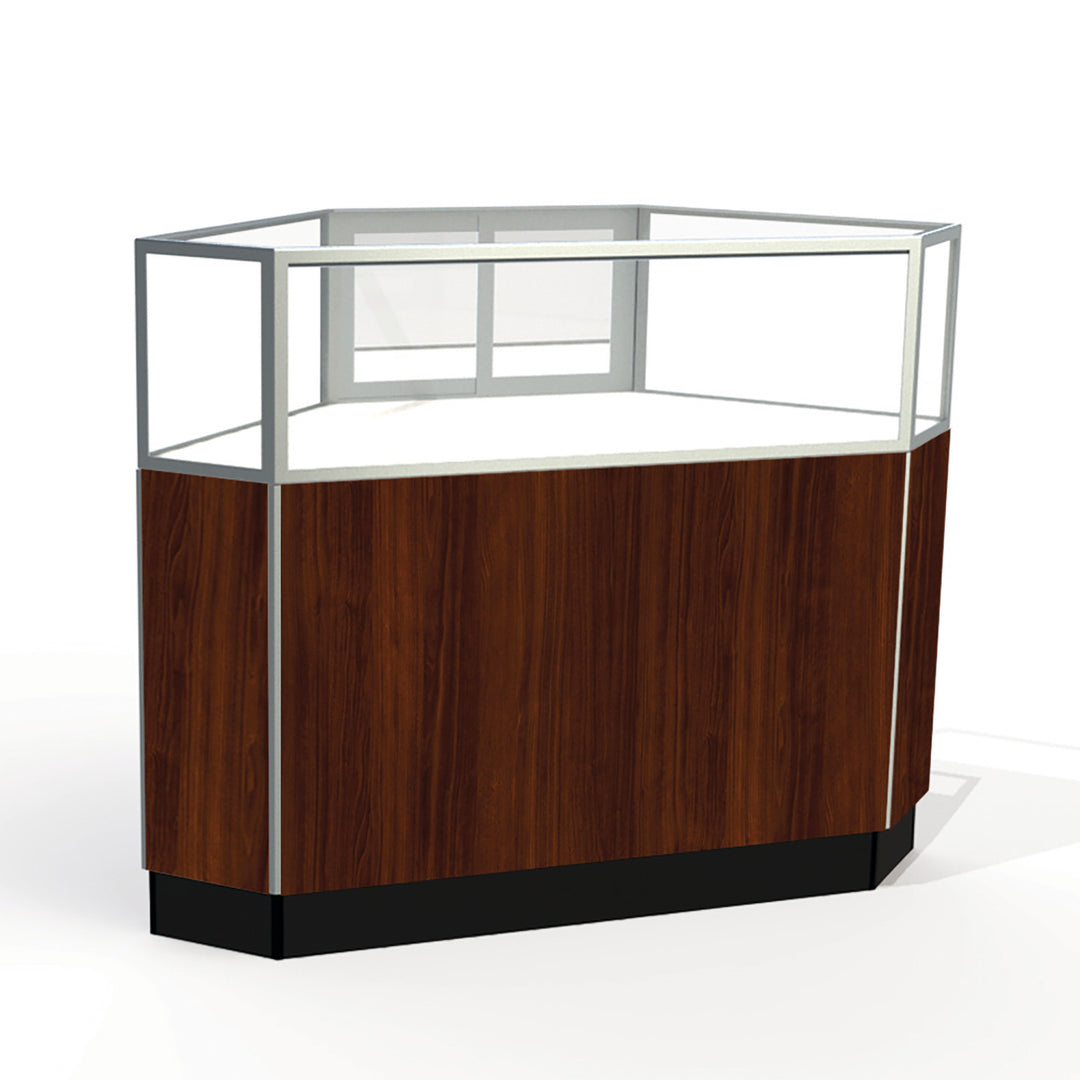 Jewelry Corner Case Rear Access