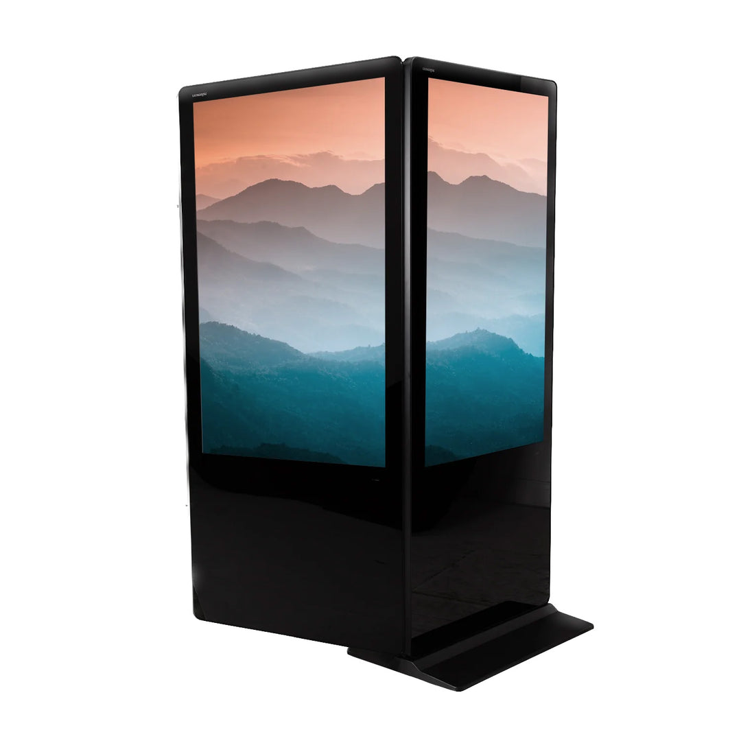 Double-Sided USB Media Player Kiosk - Vertical (4K)