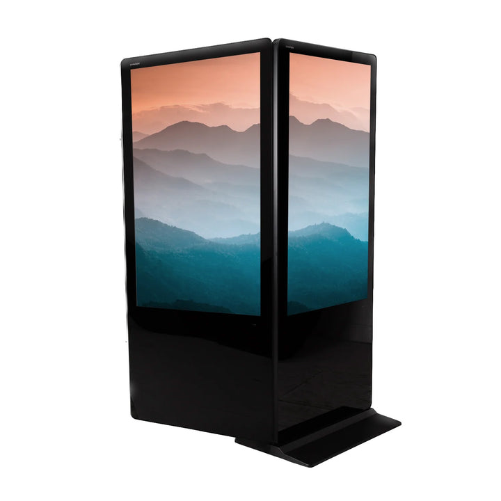 Double-Sided USB Media Player Kiosk - Vertical (4K)