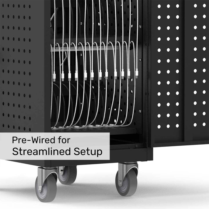 USB-C Secure Charging Cart