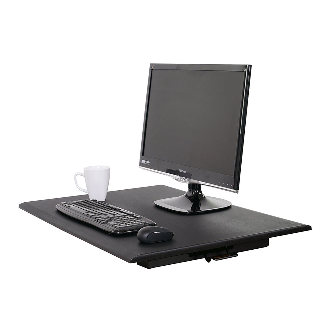 Two-Tier Pneumatic Standing Desk Converter