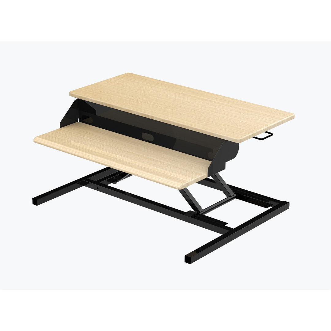 Two-Tier Pneumatic Standing Desk Converter