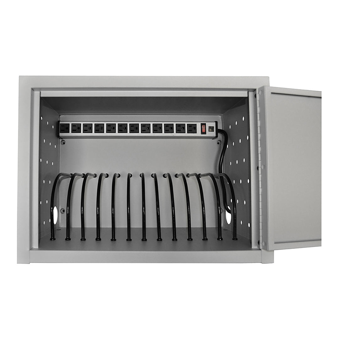 12-Tablet Wall/Desk Charging Box