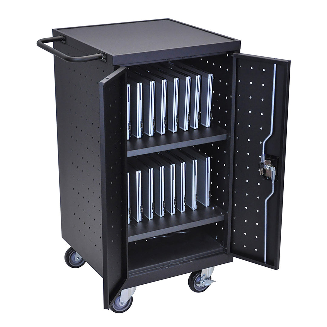18 Laptop/Chromebook Computer Charging Cart