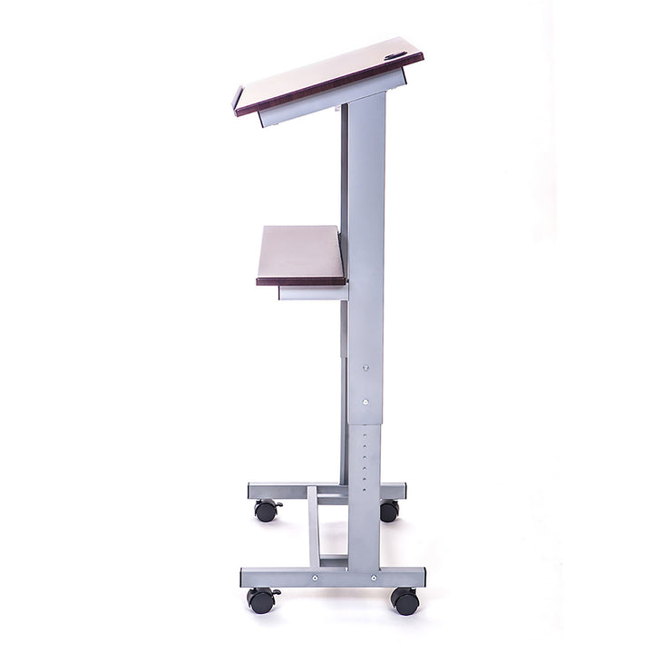 Wheeled Adjustable Height Podium