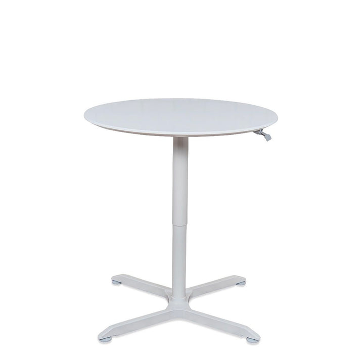Pneumatic Height Adjustable Round Café Table