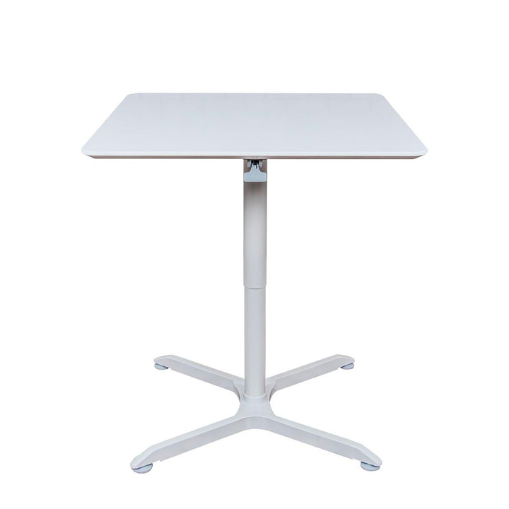 Pneumatic Height Adjustable Square Café Table