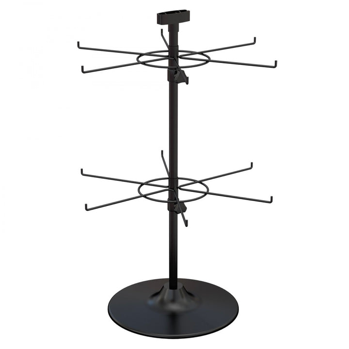 12-Hook Economical Countertop Display for Hanging Merchandise up to 5" Wide