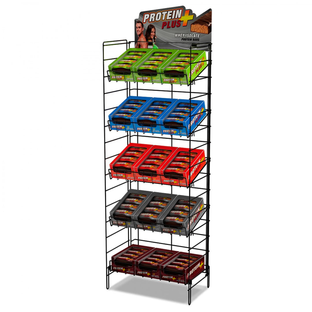 5 Shelf Fold-Up Floor Display 24" Wide