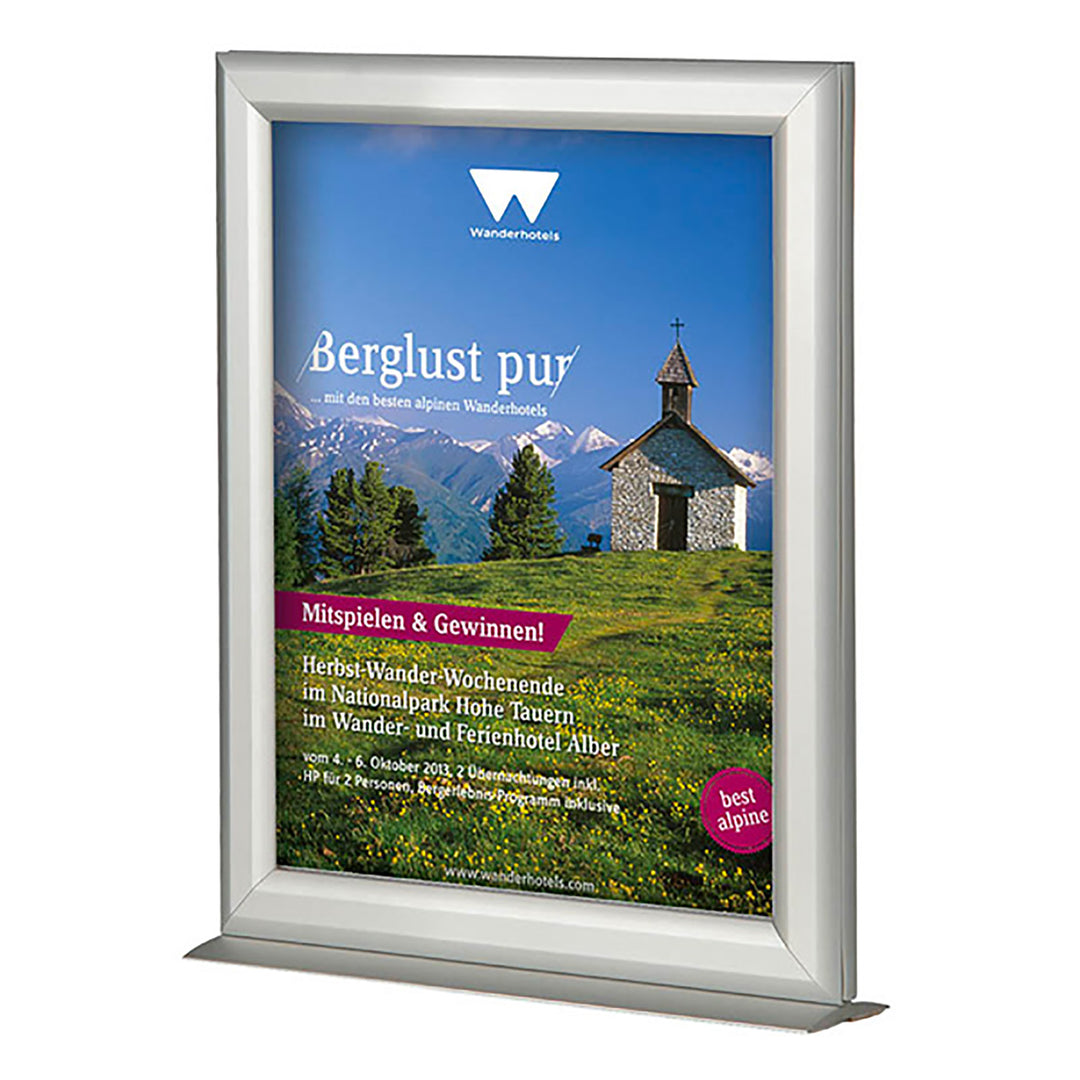 Double Sided Counter Top Advertisement Frame Menu Holder