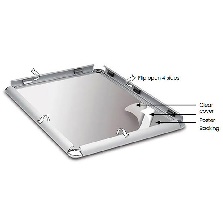 24" x 36" Lockable Snap Poster Frame