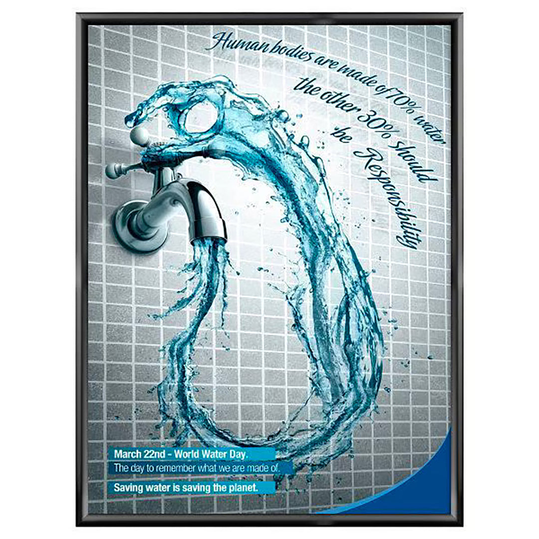 36" x 48" Snap Poster Frame