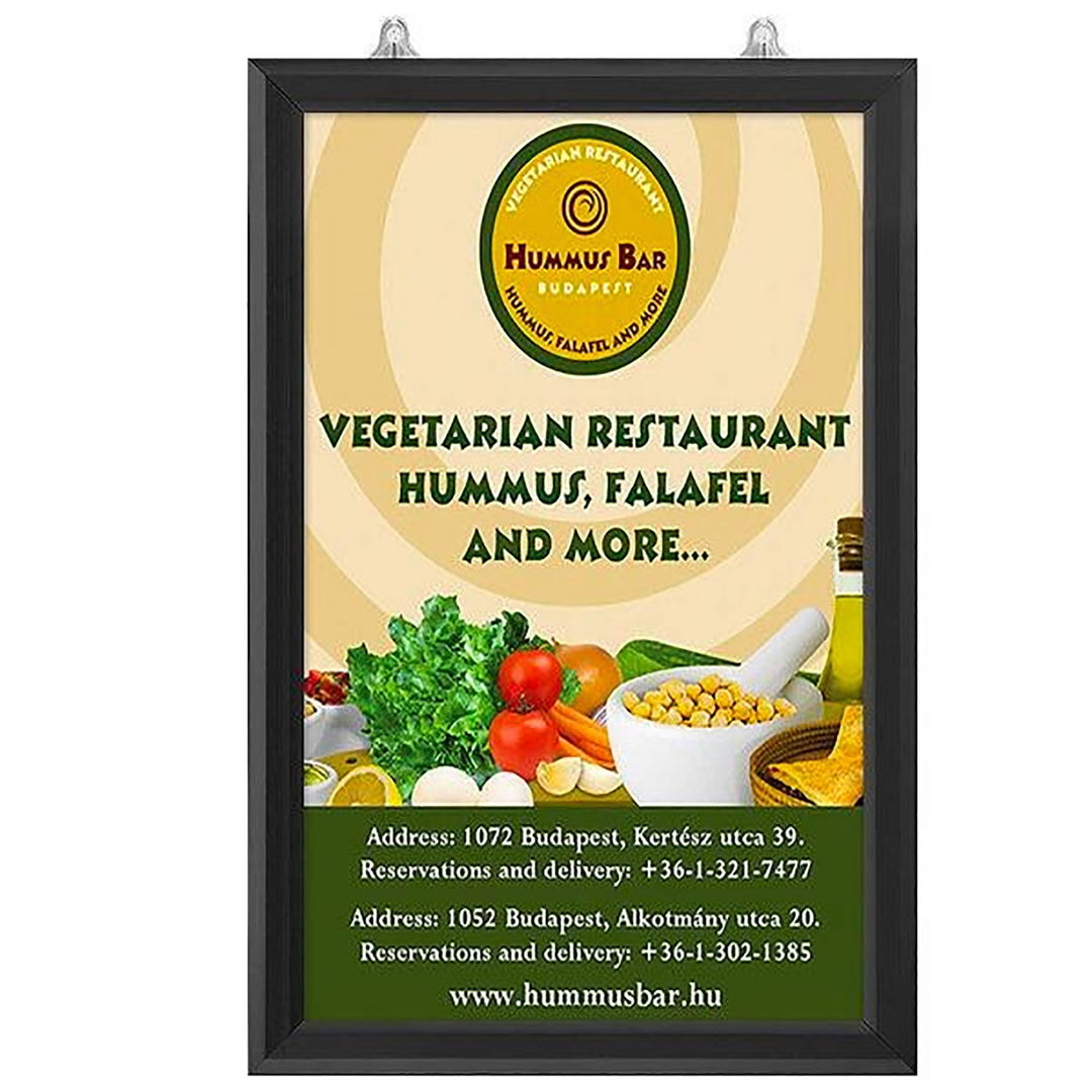 Slide In Poster Frame – Double Sided