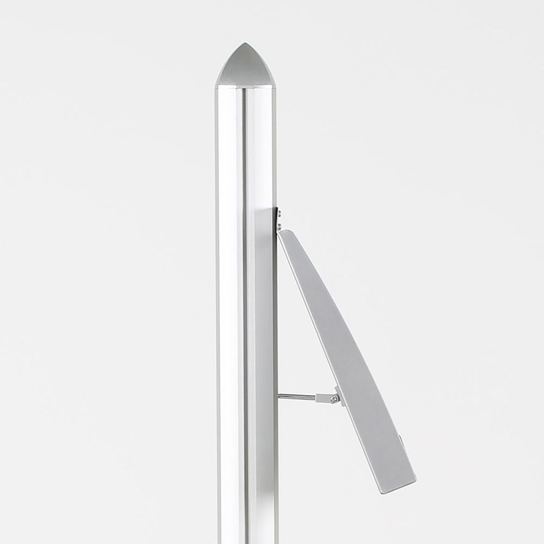 Free Standing Single Sided Brochure Display with 4 Shelves