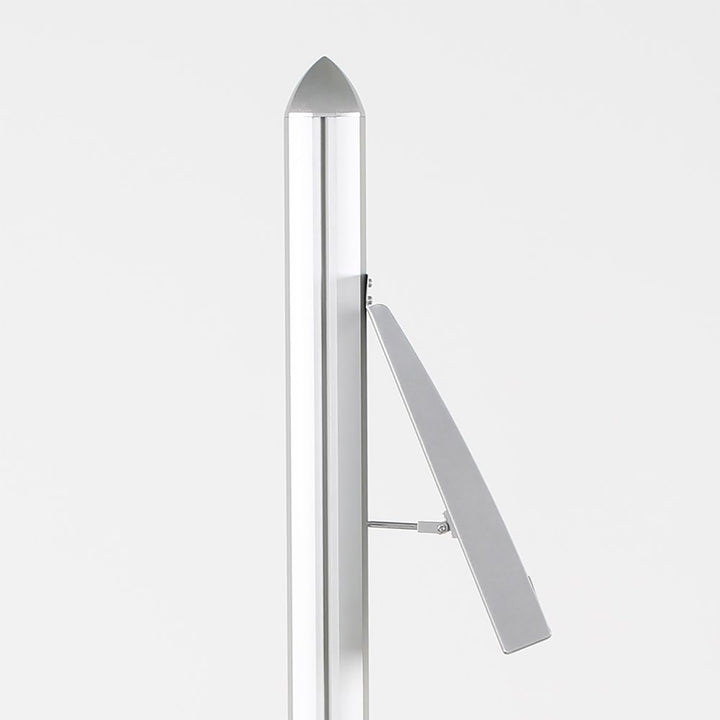 Free Standing Single Sided Brochure Display with 4 Shelves