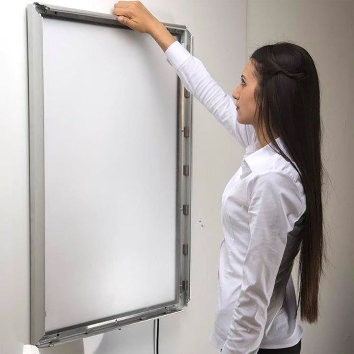 Weatherproof 30" x 40" Lockable Smart LED Light Box 1.38″ Profile (Copy)