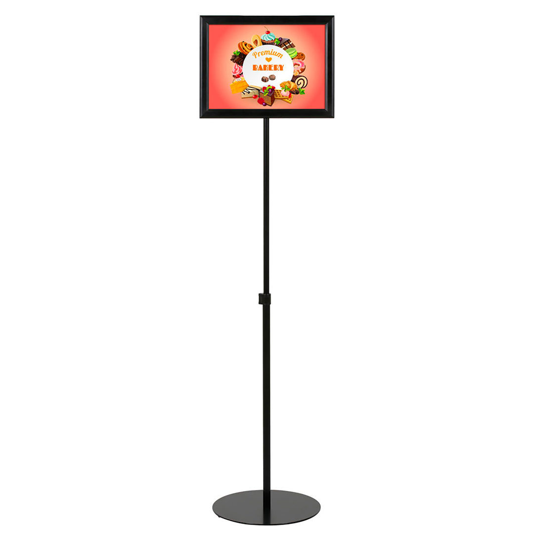 Floor Sign Stand Holder - Height Adjustable