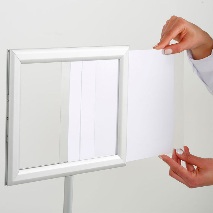 Floor Sign Stand Holder - Height Adjustable