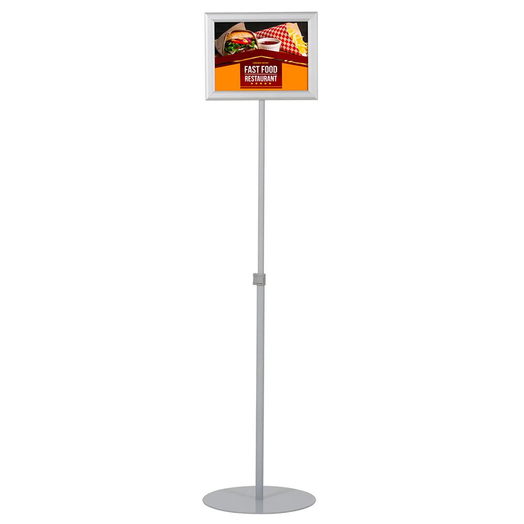 Floor Sign Stand Holder - Height Adjustable