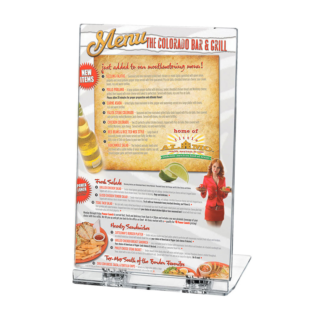 Acrylic Foldable Brochure & Leaflet Holder