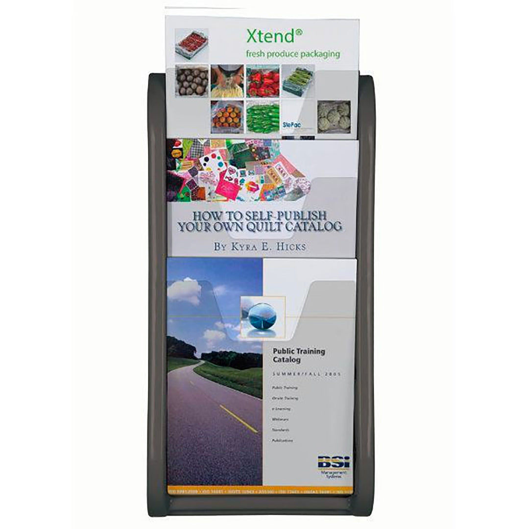 Polystyrene Literature Holder For 8-1/2″ x 11″ Brochures