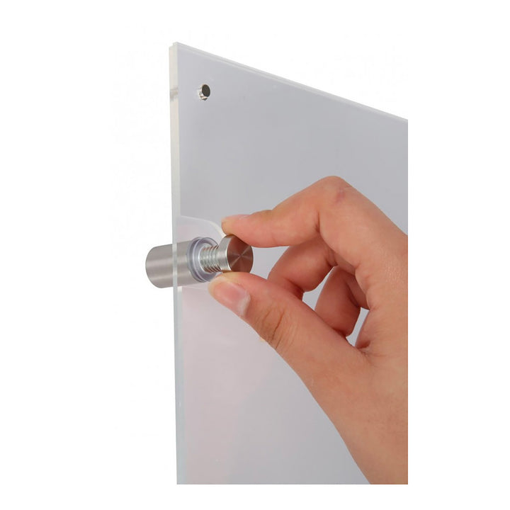 Wall Mount Standoff Clear Acrylic Sign Poster Frames