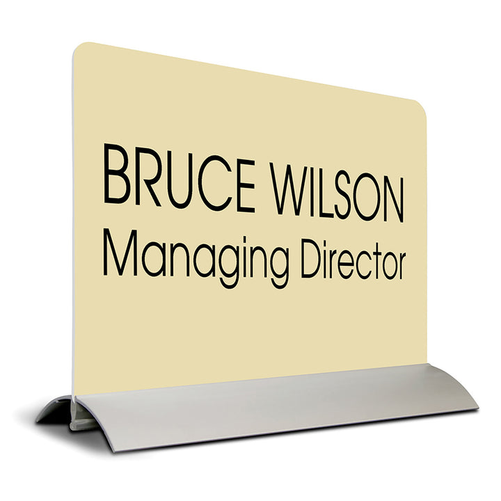 11″W x 8.5″H Swing Wing Aluminum Base w/Clear Acrylic Top (Copy)