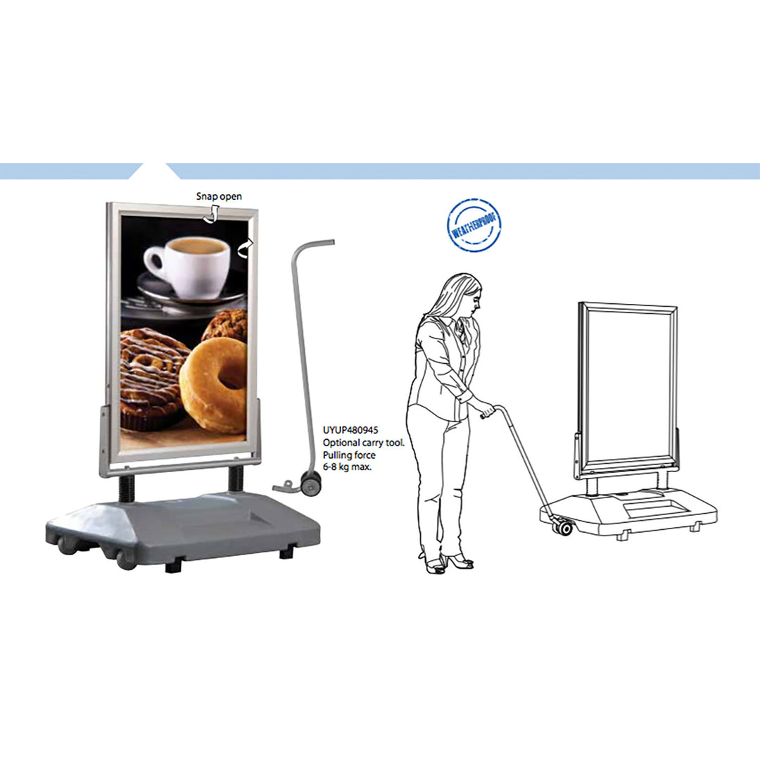 Carry Tool for WindPro Outdoor Sign Stands