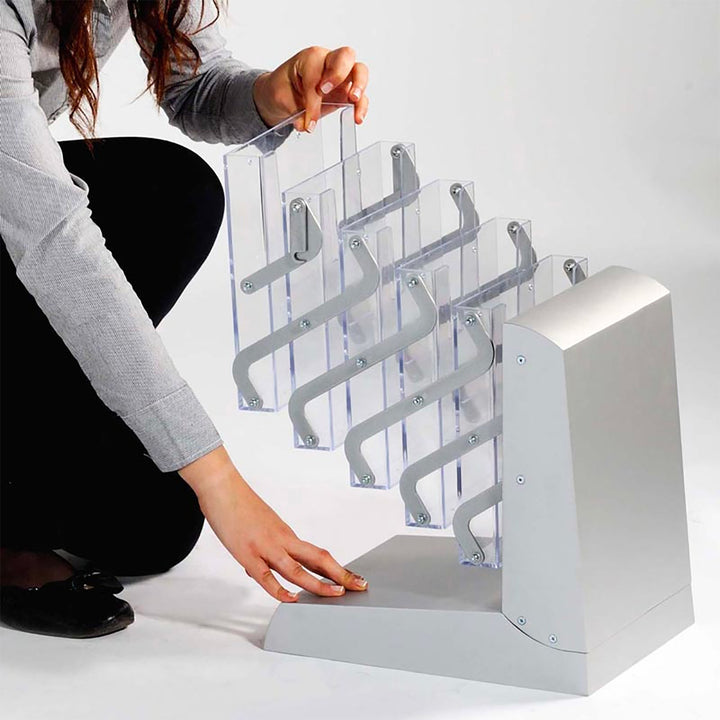 Portable Zig-Zag Brochure Display, 5 Pockets