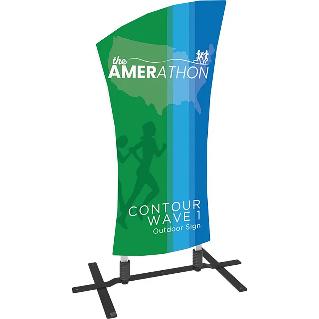 Contour Object. Sign Contour Shaped Outdoor Signs – Allen Display