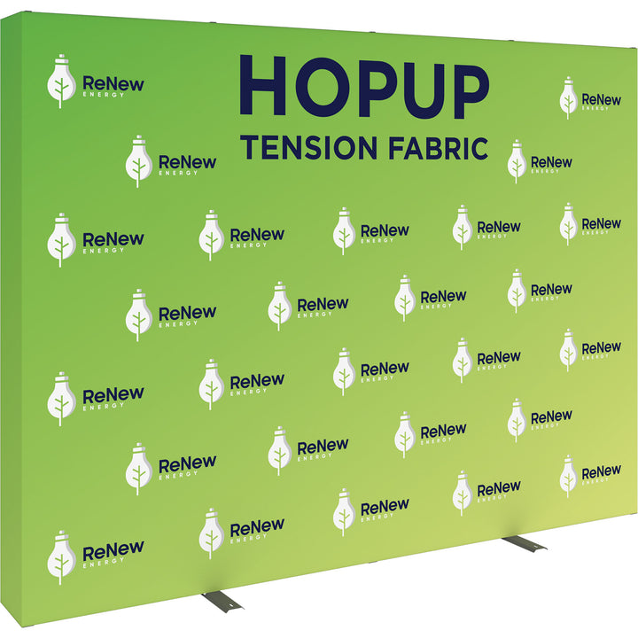 Hopup 10ft Straight Full Height Tension Fabric Display