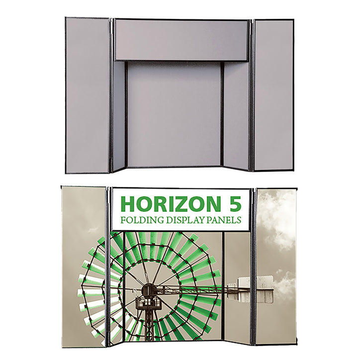 Horizon 5 Tabletop Folding Panel Display
