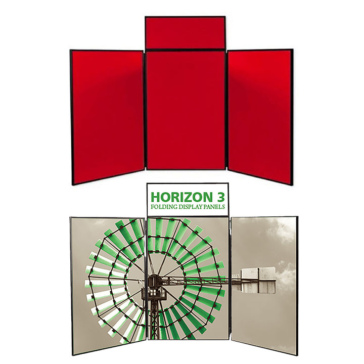 Horizon 3 Tabletop Folding Panel Display