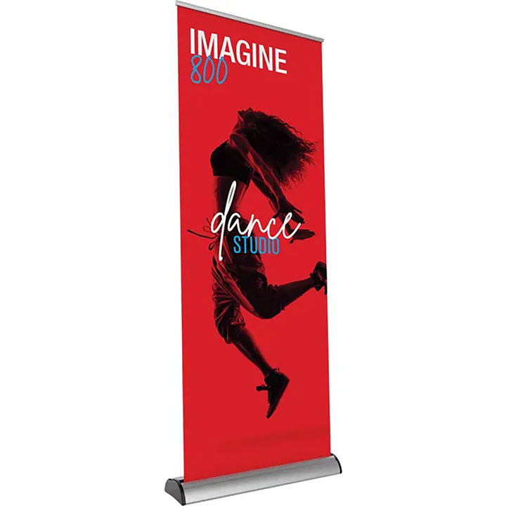 31.5"W Imagine Banner Stand Single Sided