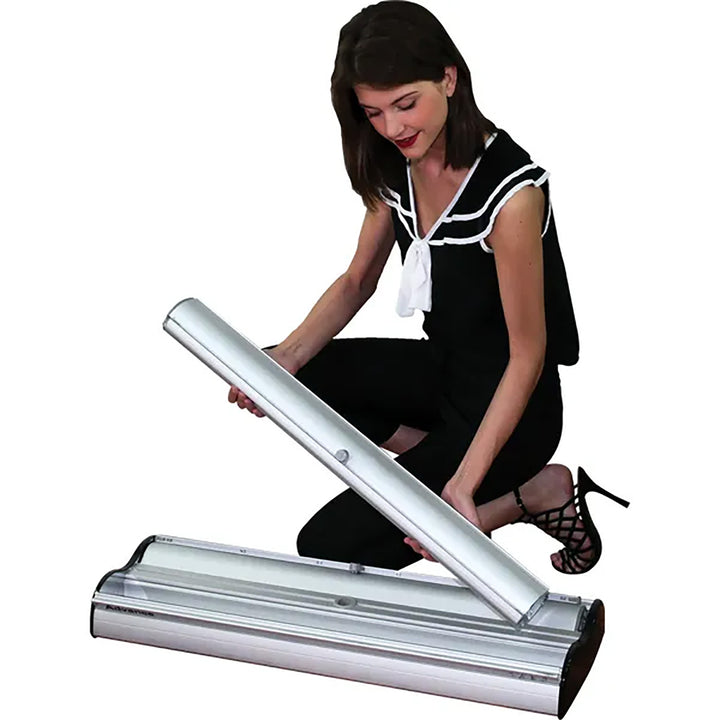 33.5"W Imagine Banner Stand Single Sided