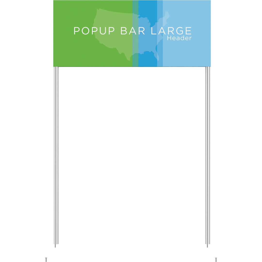 Header Rack Bar Popup Bar Large Header – Allen Display