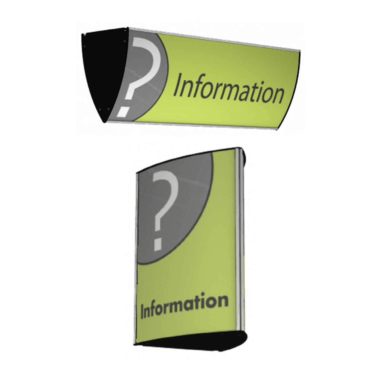 Triangular Projecting Sign Frame – Allen Display