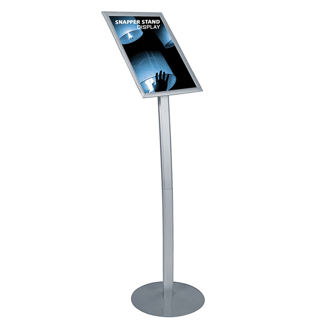 Height Adjustable Sign Adjustable Height Aluminum Sign Holder – Allen Display