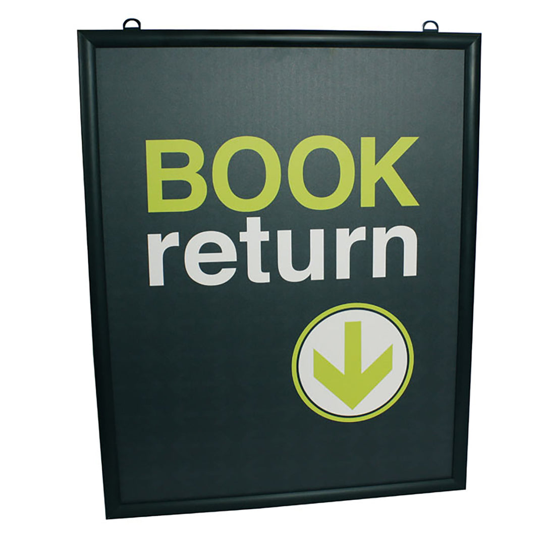 Double Sided Suspended Snap Sign Frame