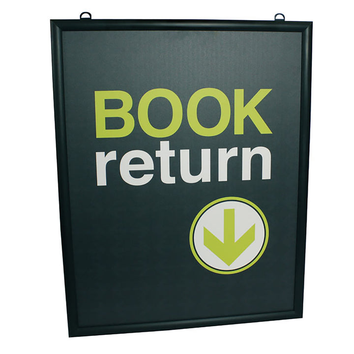 Double Sided Suspended Snap Sign Frame