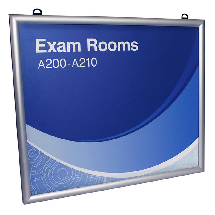 Double Sided Suspended Snap Sign Frame