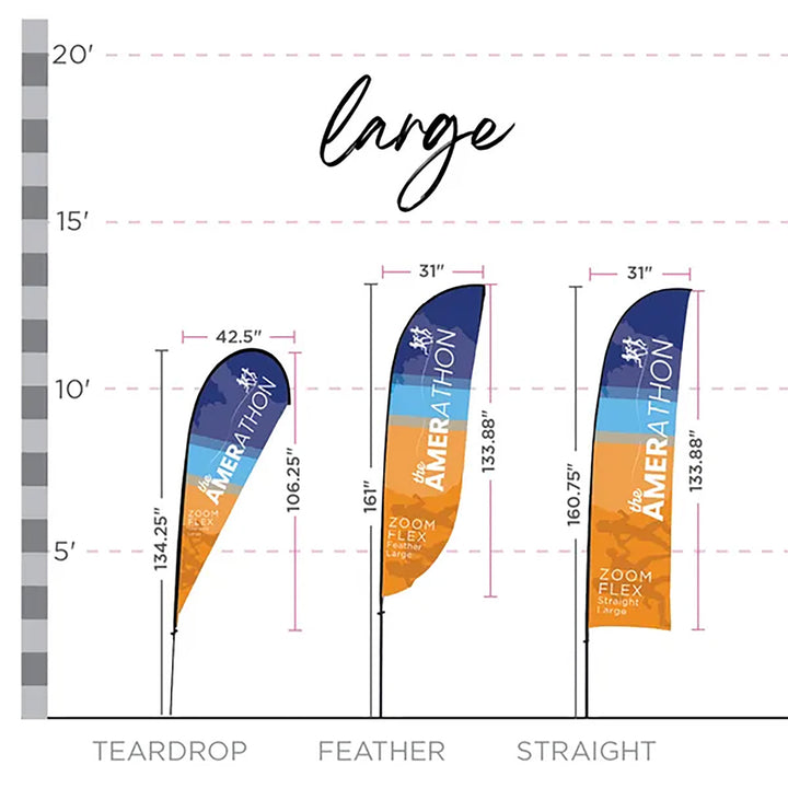 Zoom Flex - Large Flag