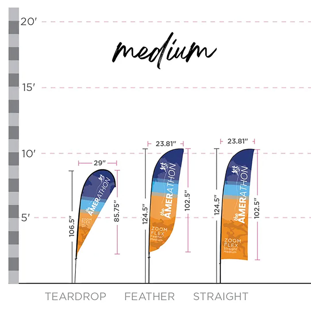 Zoom Flex - Medium Flag