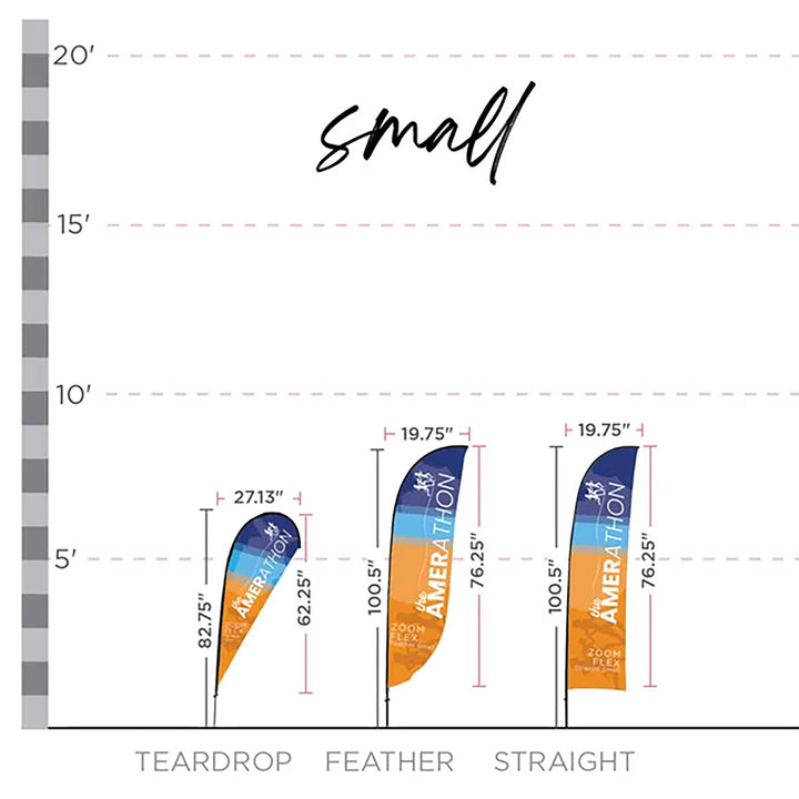 Zoom Flex - Small Flag